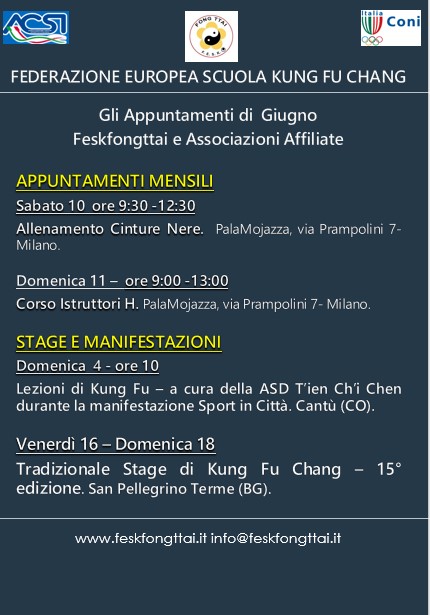 locandina di giugno 2023